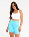 Range Bike Shorts 6" - Baby Blue