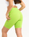 Range Bike Shorts 8" - Lime Green