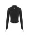 Athlete Crop Jacket - Black