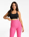 Flare Ribbed Leggings V2 - Pink