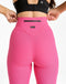 Flare Ribbed Leggings V2 - Pink