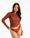 Elemental Thong - Brown