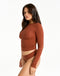 Elemental Long Sleeve T-Shirt - Brown