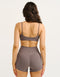 Lycra Seamless Sports Bra - Slate Grey