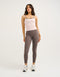 Lycra Invisible Scrunch Leggings - Slate Grey