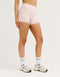 Lycra Invisible Scrunch Pocket Shorts - Mauve