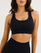 Arise Essential Sports Bra - Stealth Black