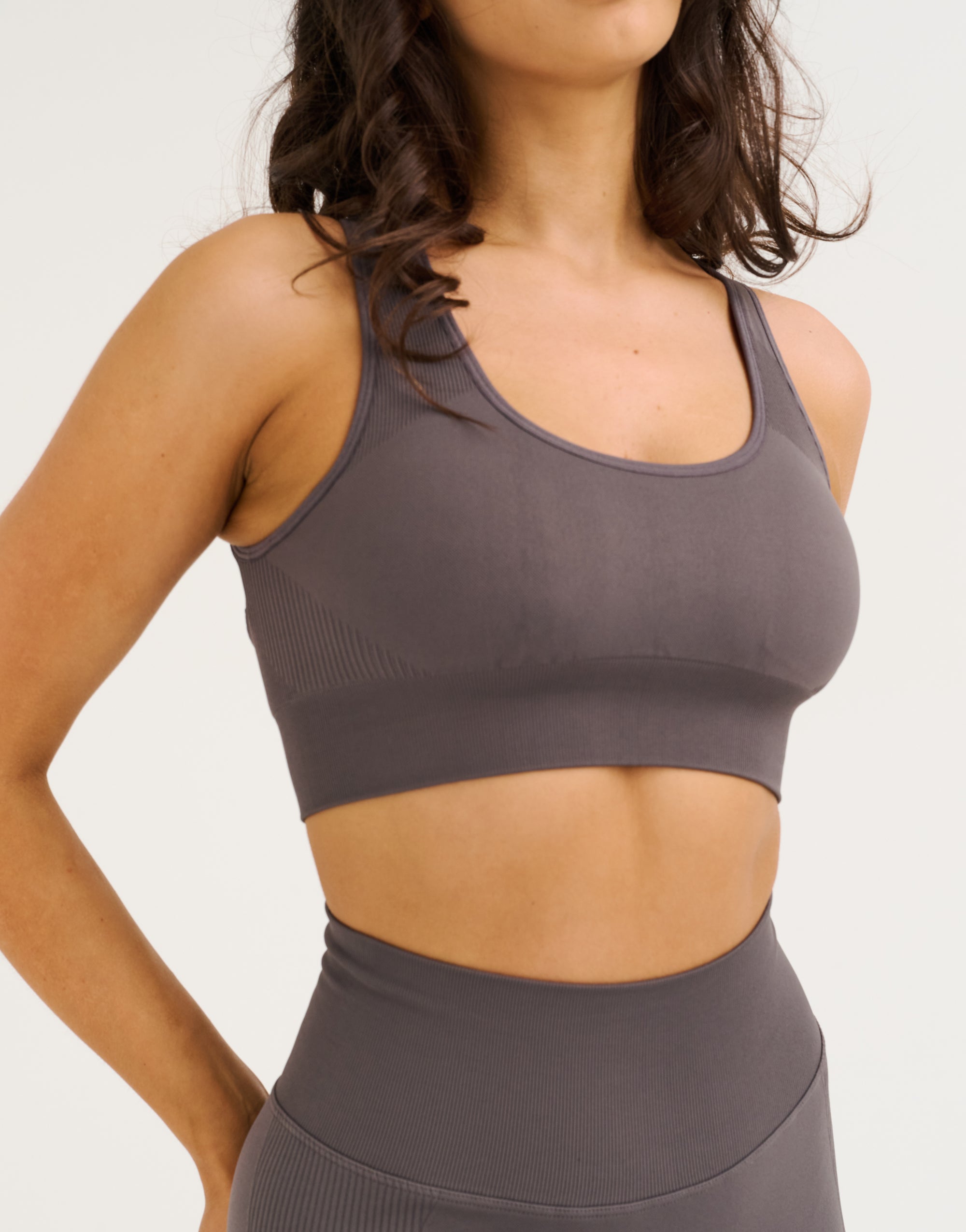 Arise Essential Sports Bra - Slate Grey