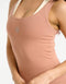 Ribbed Sculpt Tank - Sunset