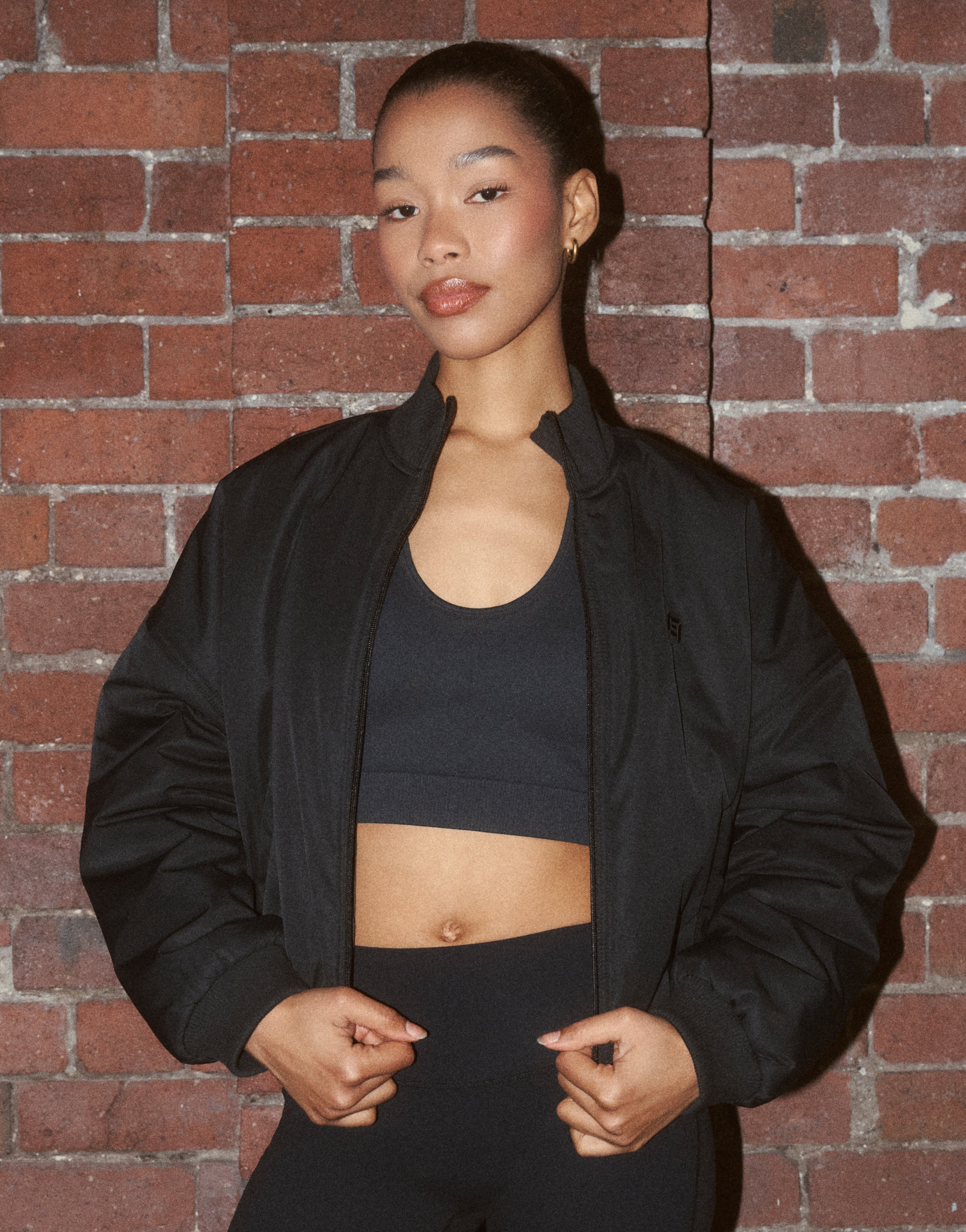 Tempo Pulse Bomber Jacket - Phantom Black