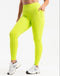 Ascend Pocket Leggings 28" - Lime Green