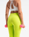 Ascend Pocket Leggings 28" - Lime Green