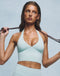 Lycra Halter Tank - Mint
