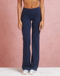 Lycra Invisible Scrunch Straight Leg Pant - Navy