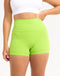 Range Bike Shorts 4" - Lime Green