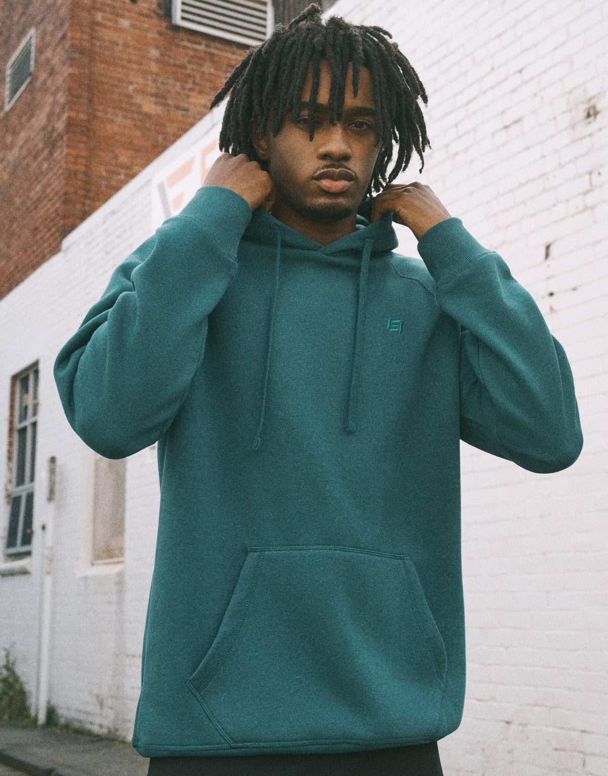 Recover Fleece Hoodie - Teal