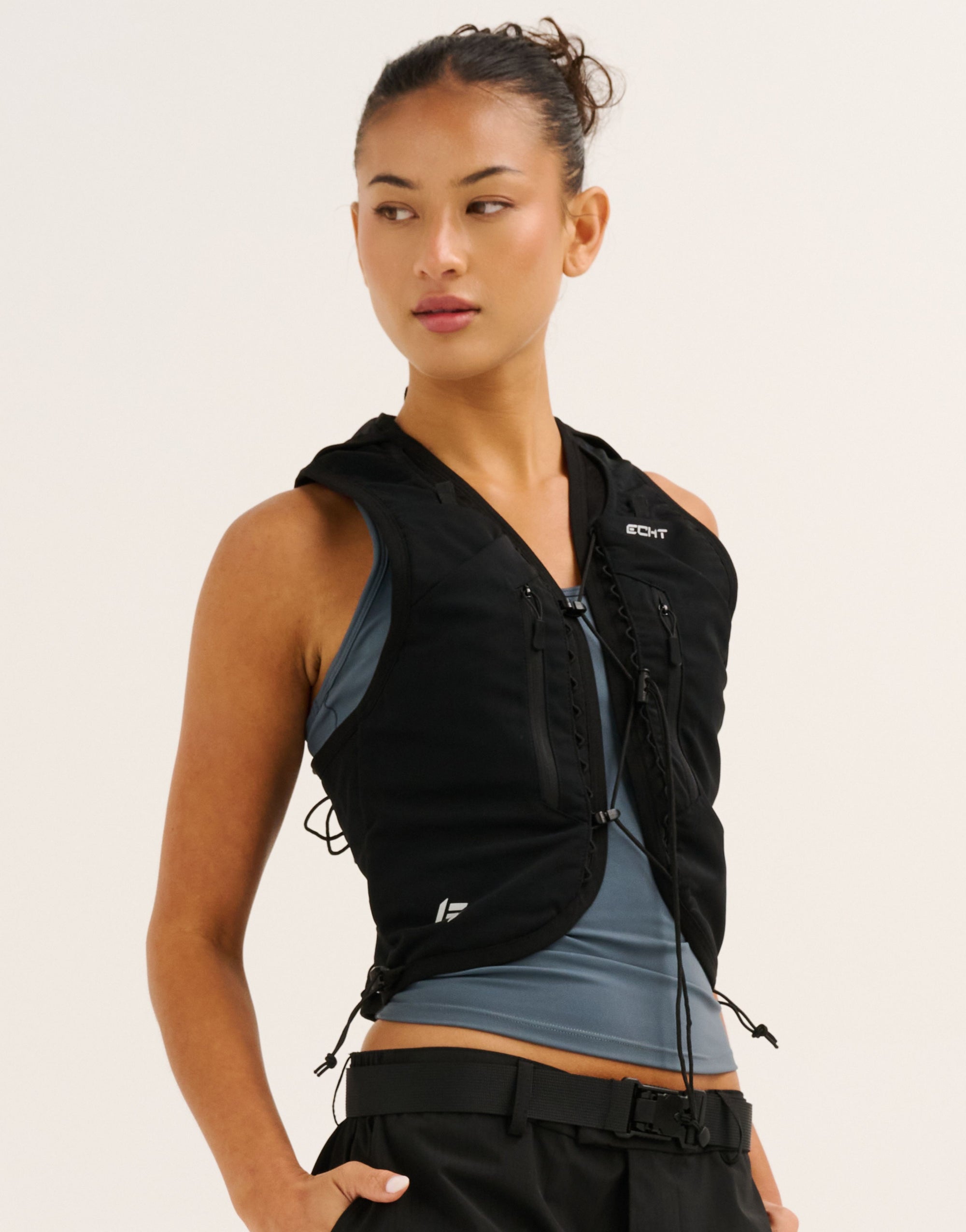 Performance Hydration Vest - Black (Unisex)
