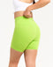 Range Bike Shorts 6" - Lime Green