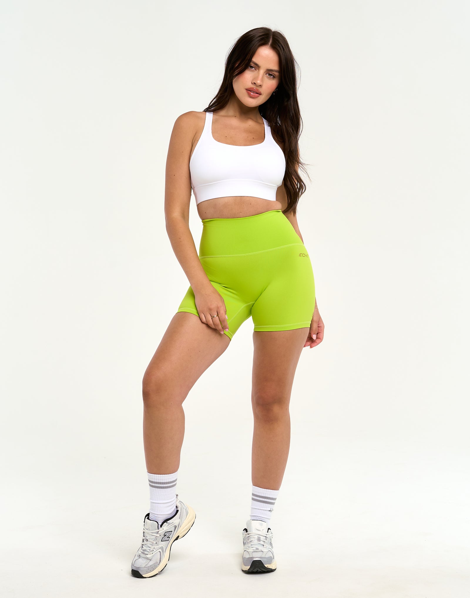 Limitless Shorts 5" - Lime Green