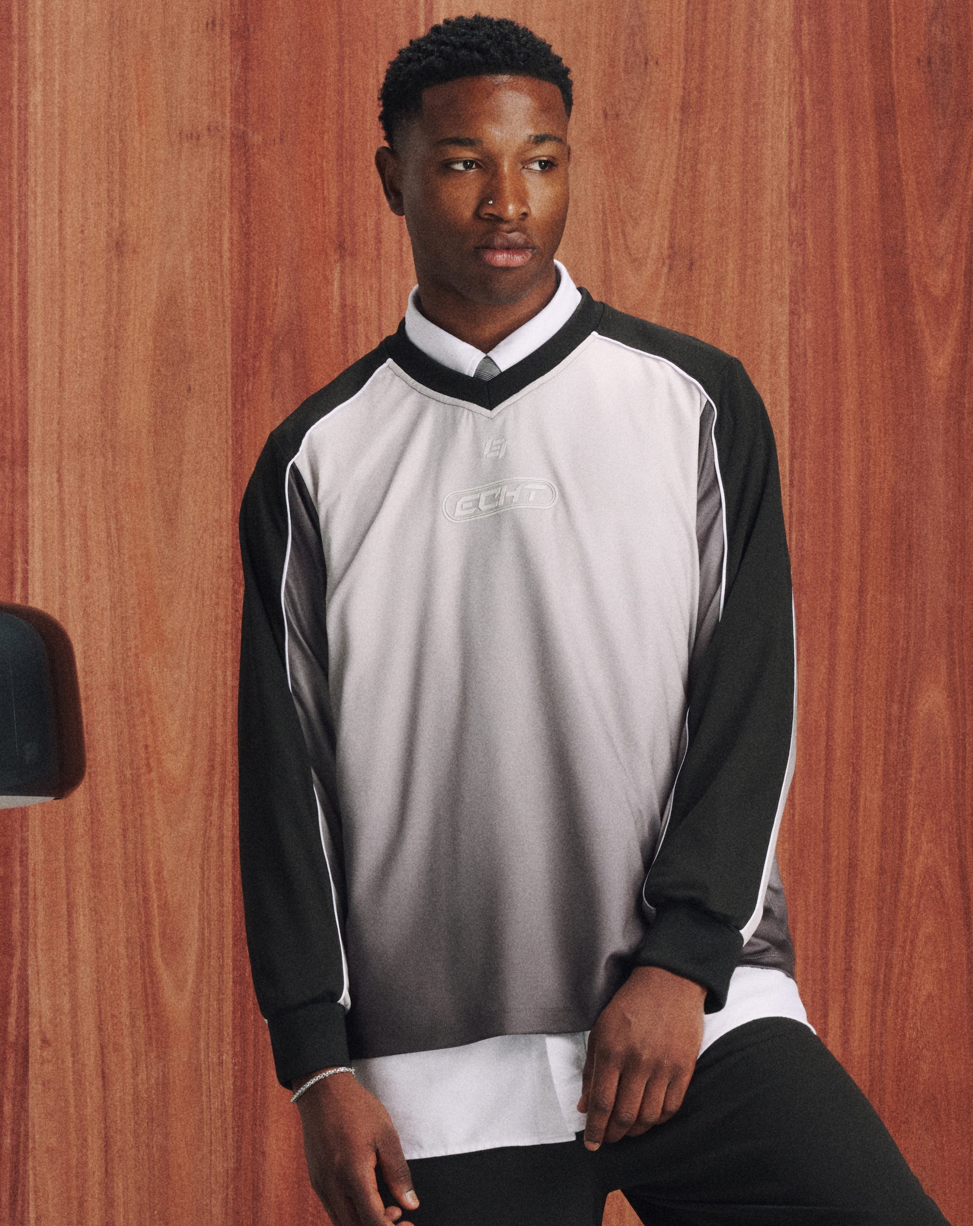 Club Gradient Long Sleeve - Black
