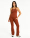 Air Support Tank with Built in Bra Shelf - Brown