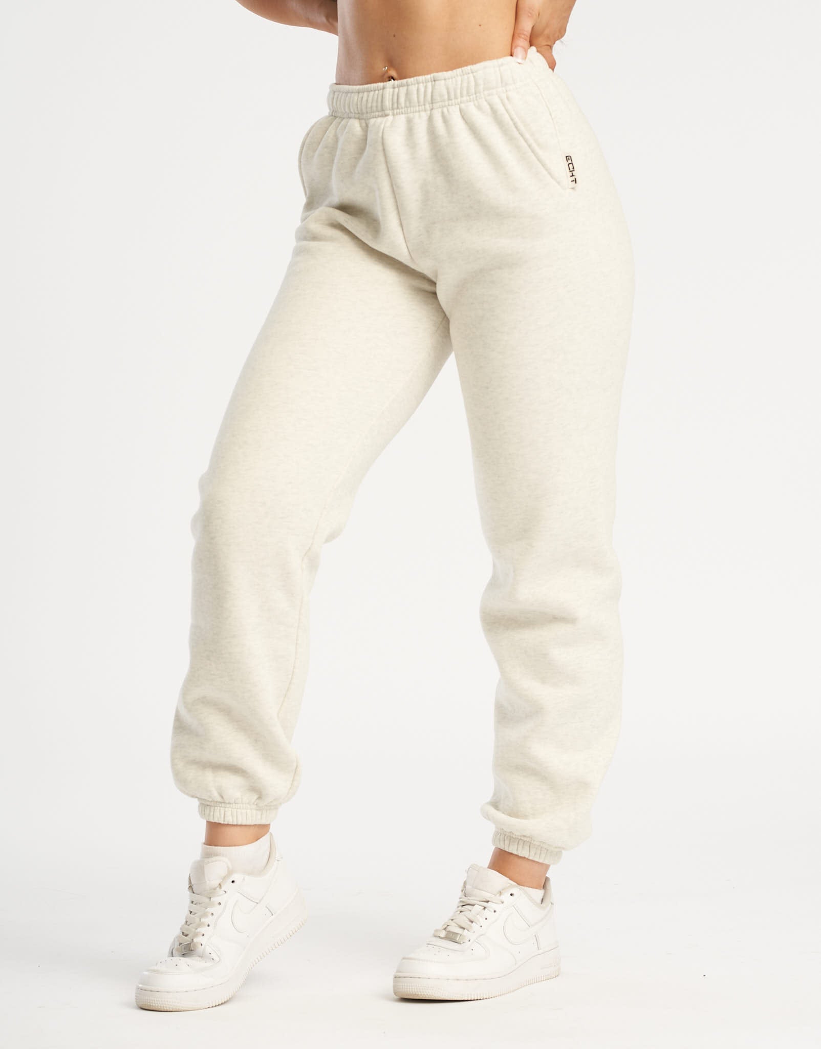 Basic Jogger Sweatpants V2 - Heather Grey