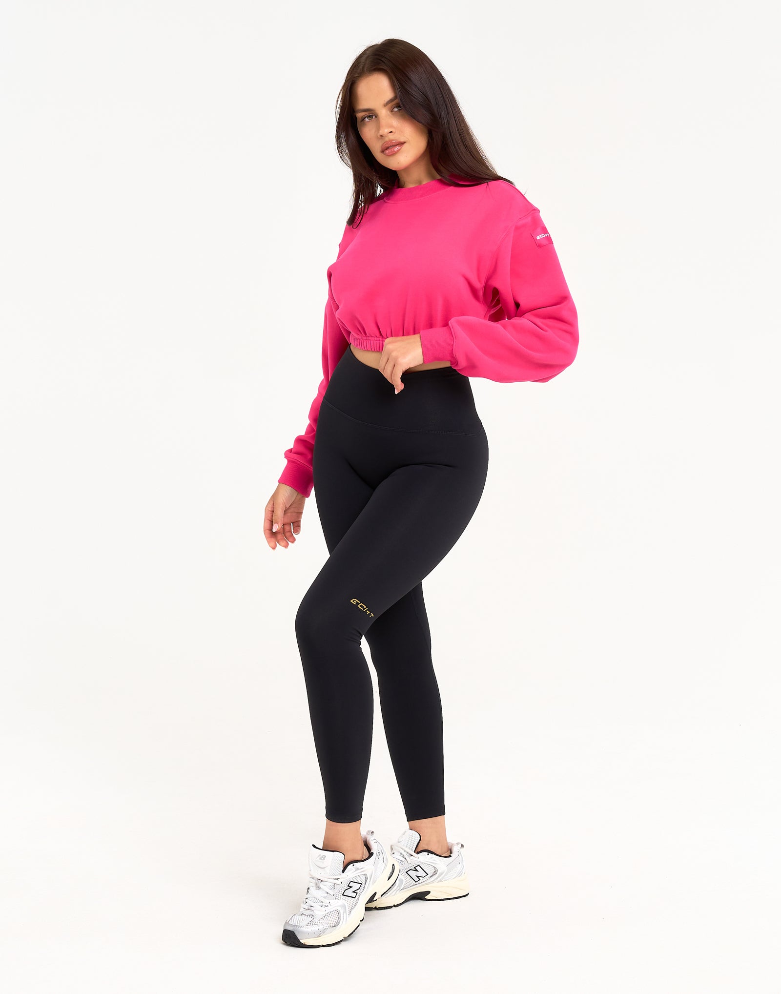 Esteem Cropped Sweater - Pink