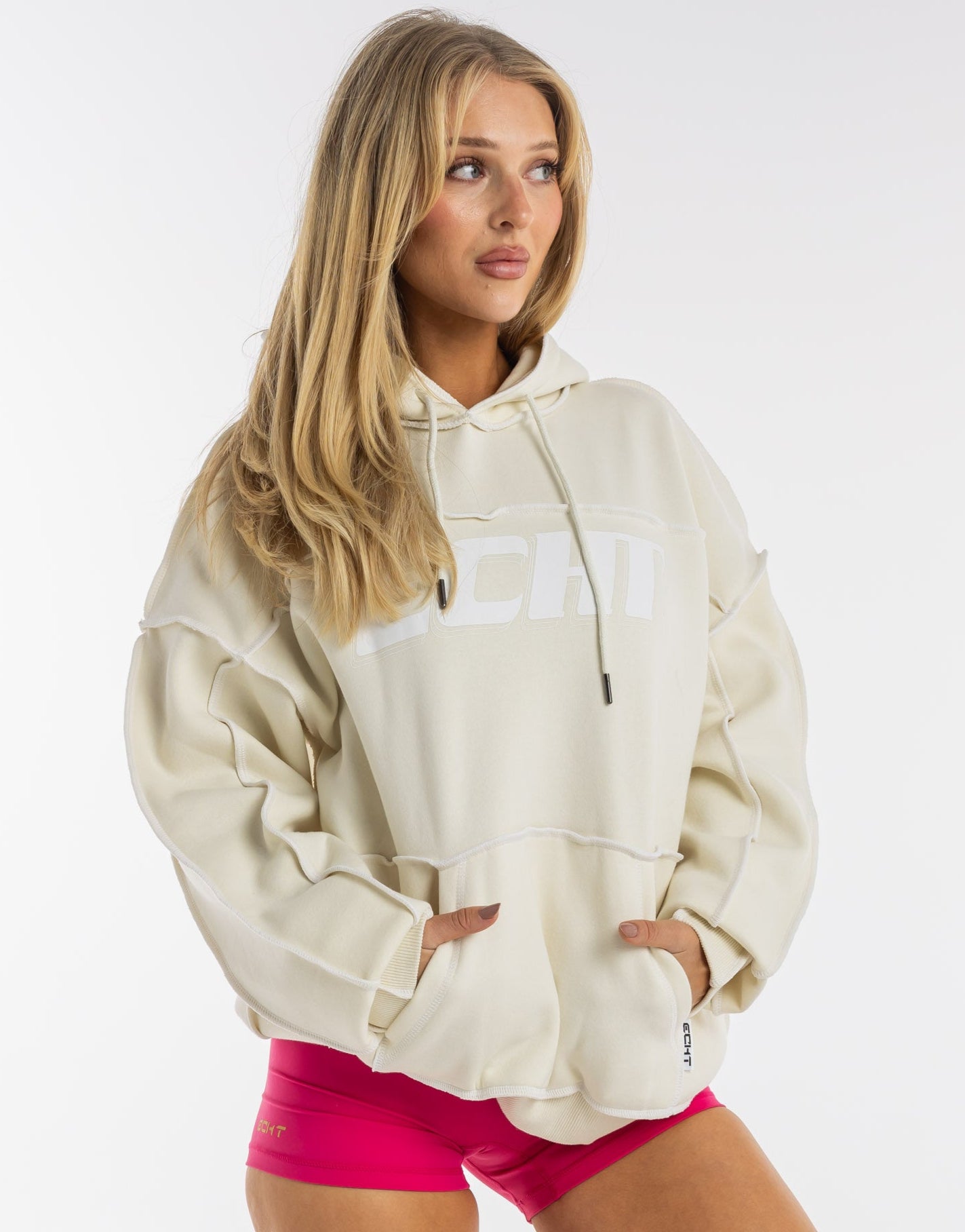 Track Hoodie - Cannoli Cream