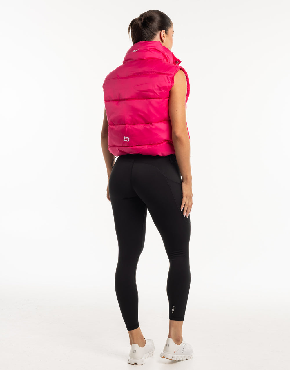 Elevate Puffer Vest - Bright Pink