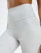 Flare Ribbed Leggings - Micro Grey