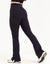Flare Ribbed Leggings V2 - Black