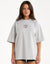 Love Oversize Tee - Micro Grey