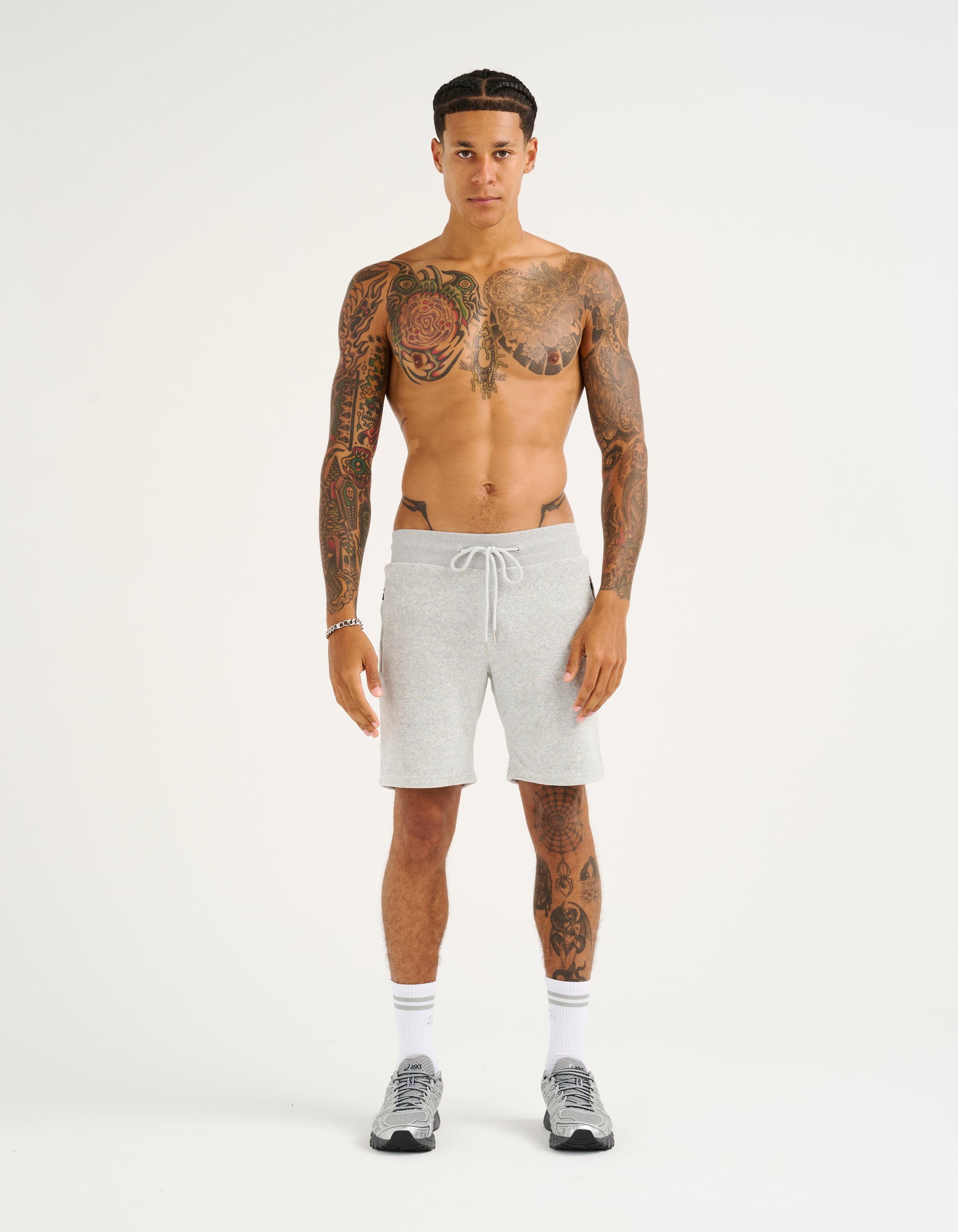 Terry Shorts - Grey Marle