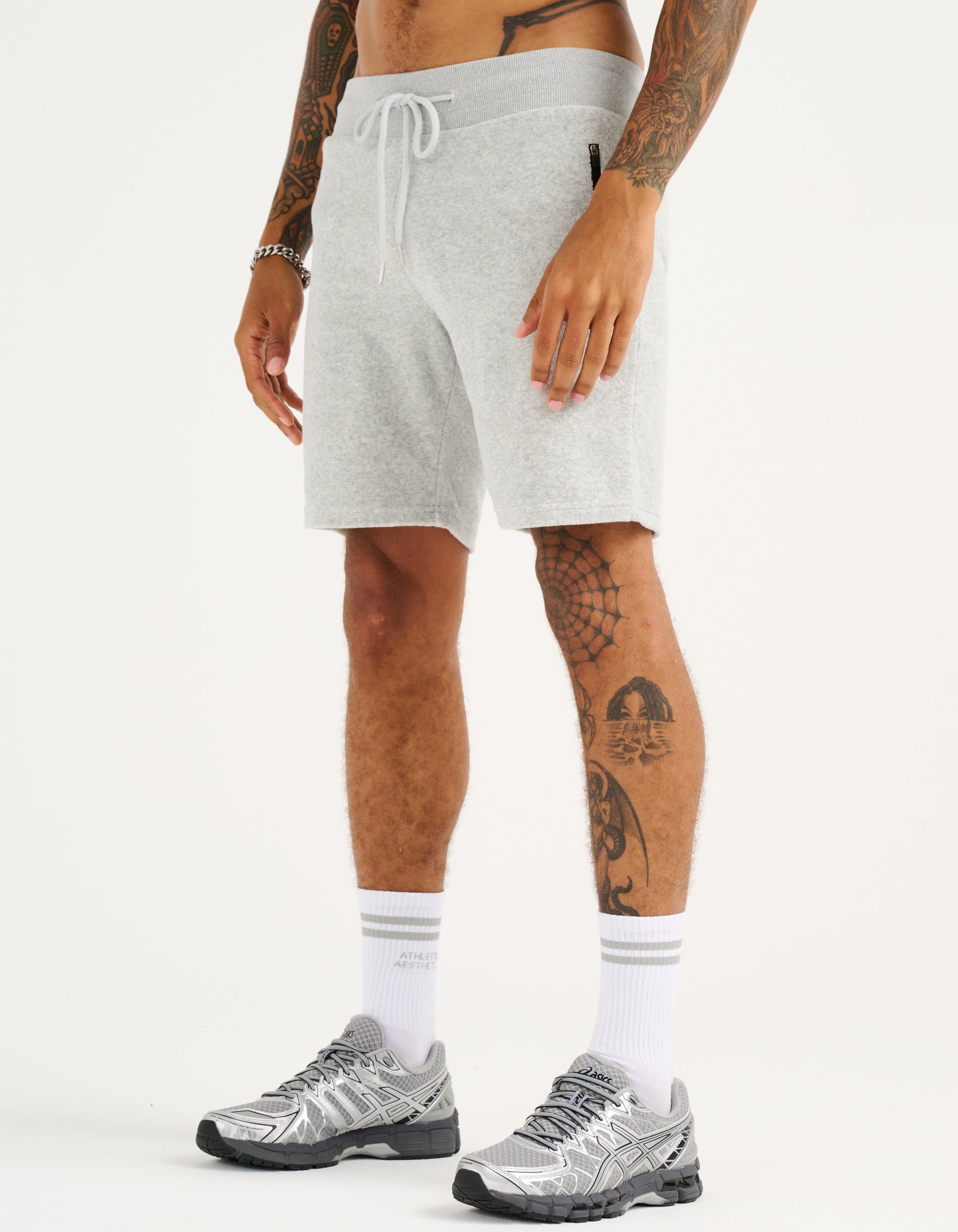 Terry Shorts - Grey Marle