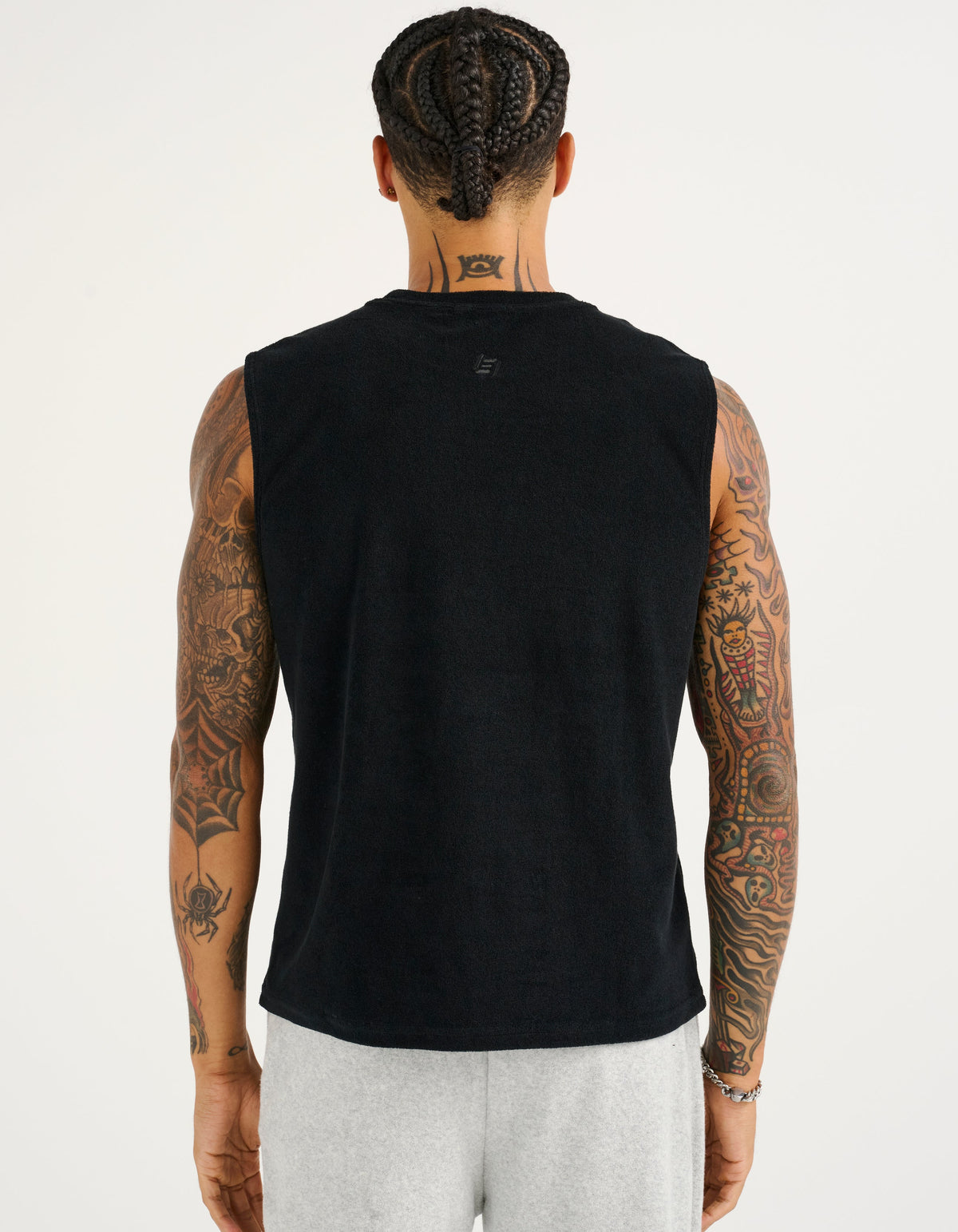 Terry Singlet - Black