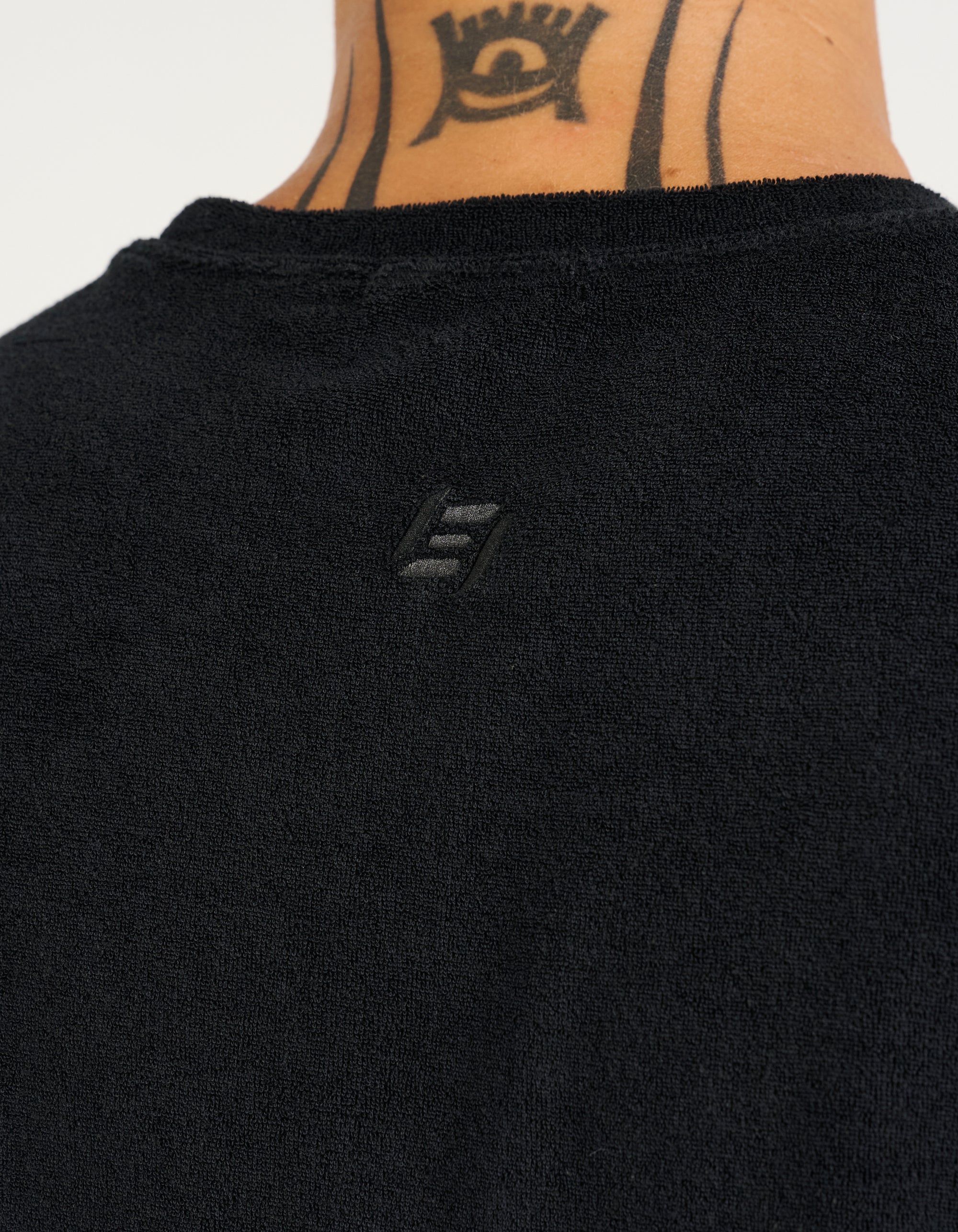 Terry Singlet - Black