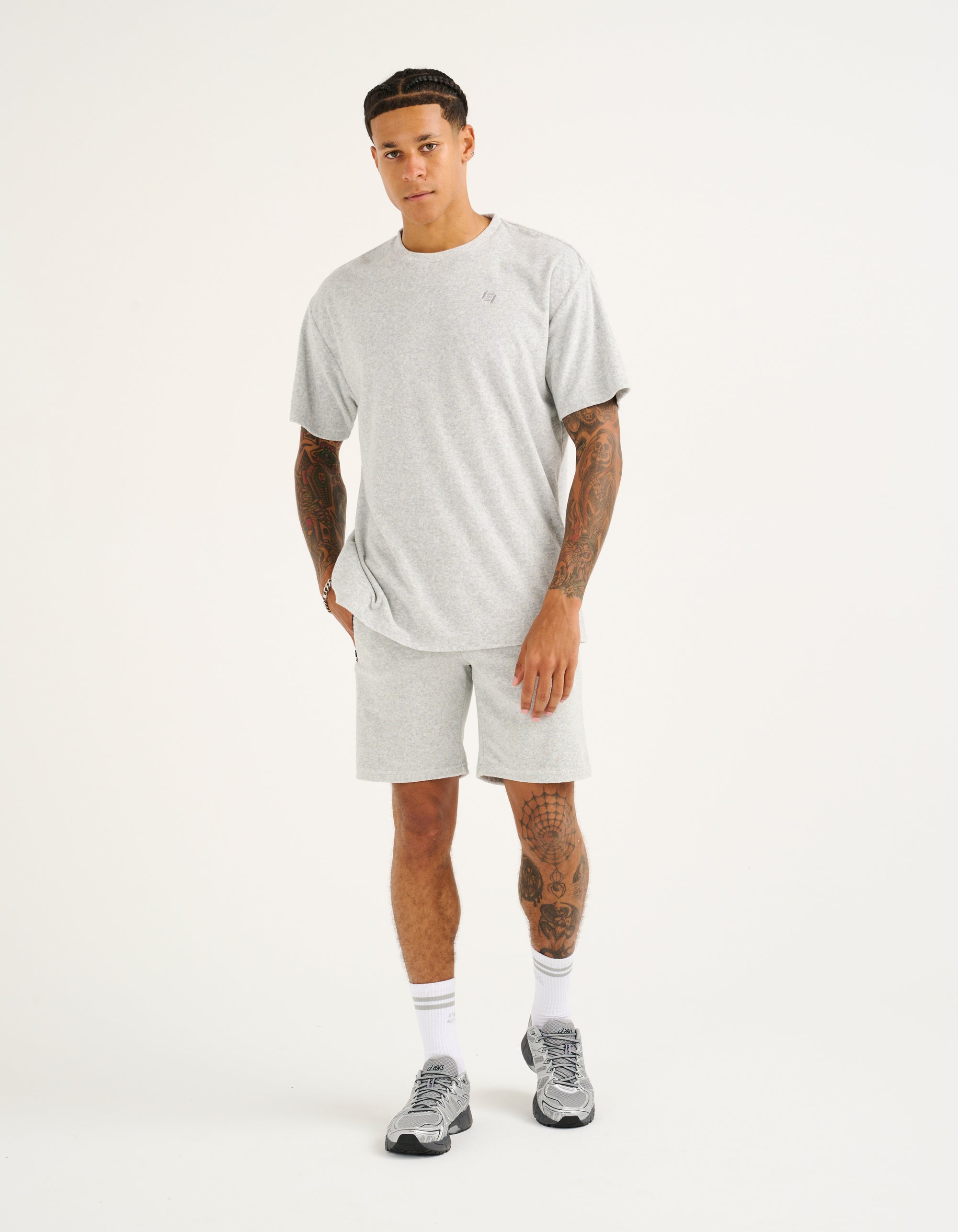 Terry Tee - Grey Marle
