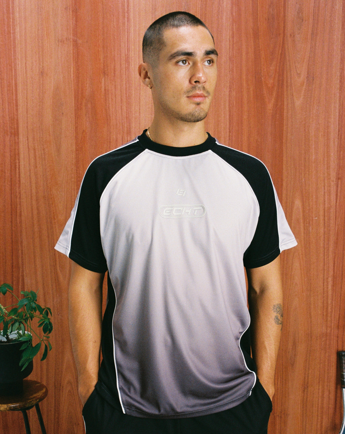 Club Gradient Tee - Black