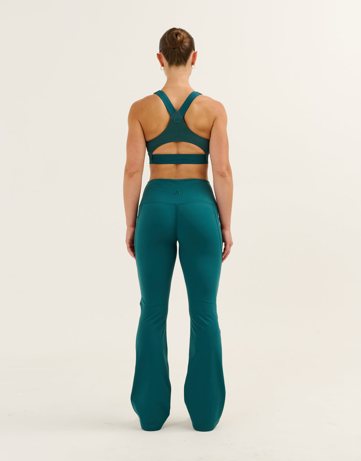 Nova Lycra® Flare Leggings - Teal