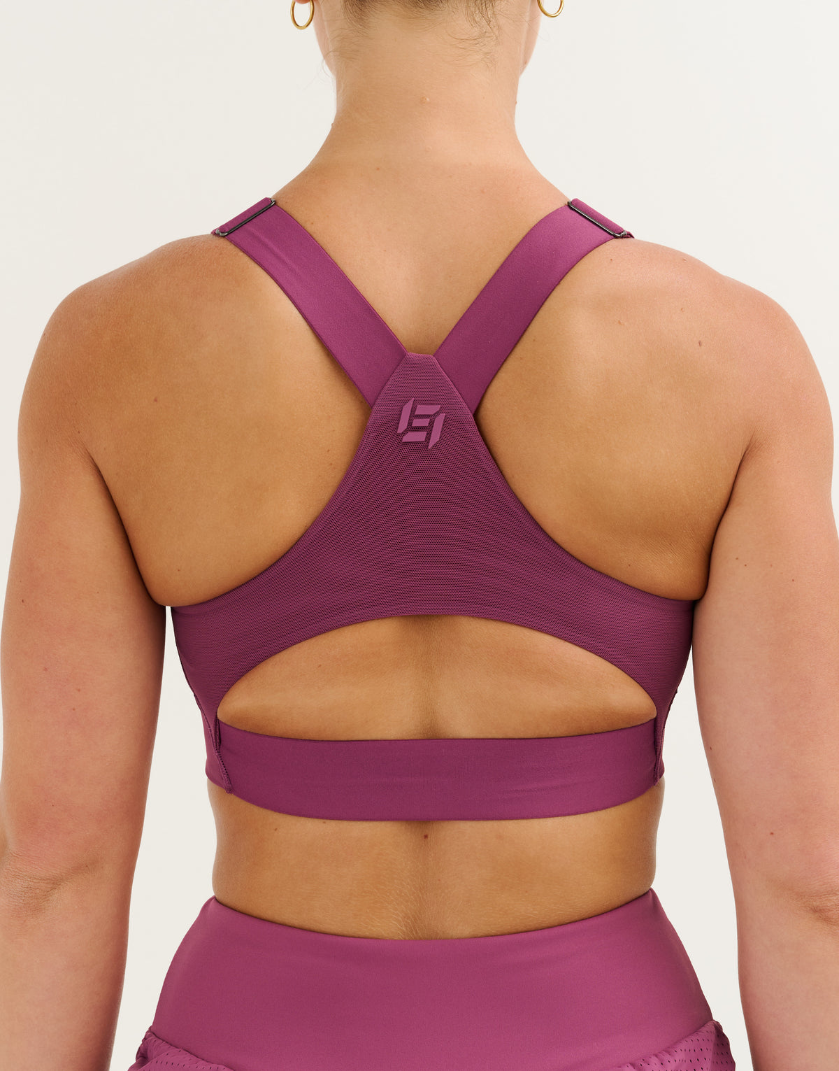 Nova Lycra® High Support Bra - Plum