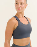 Nova Lycra® High Support Bra - Storm Grey