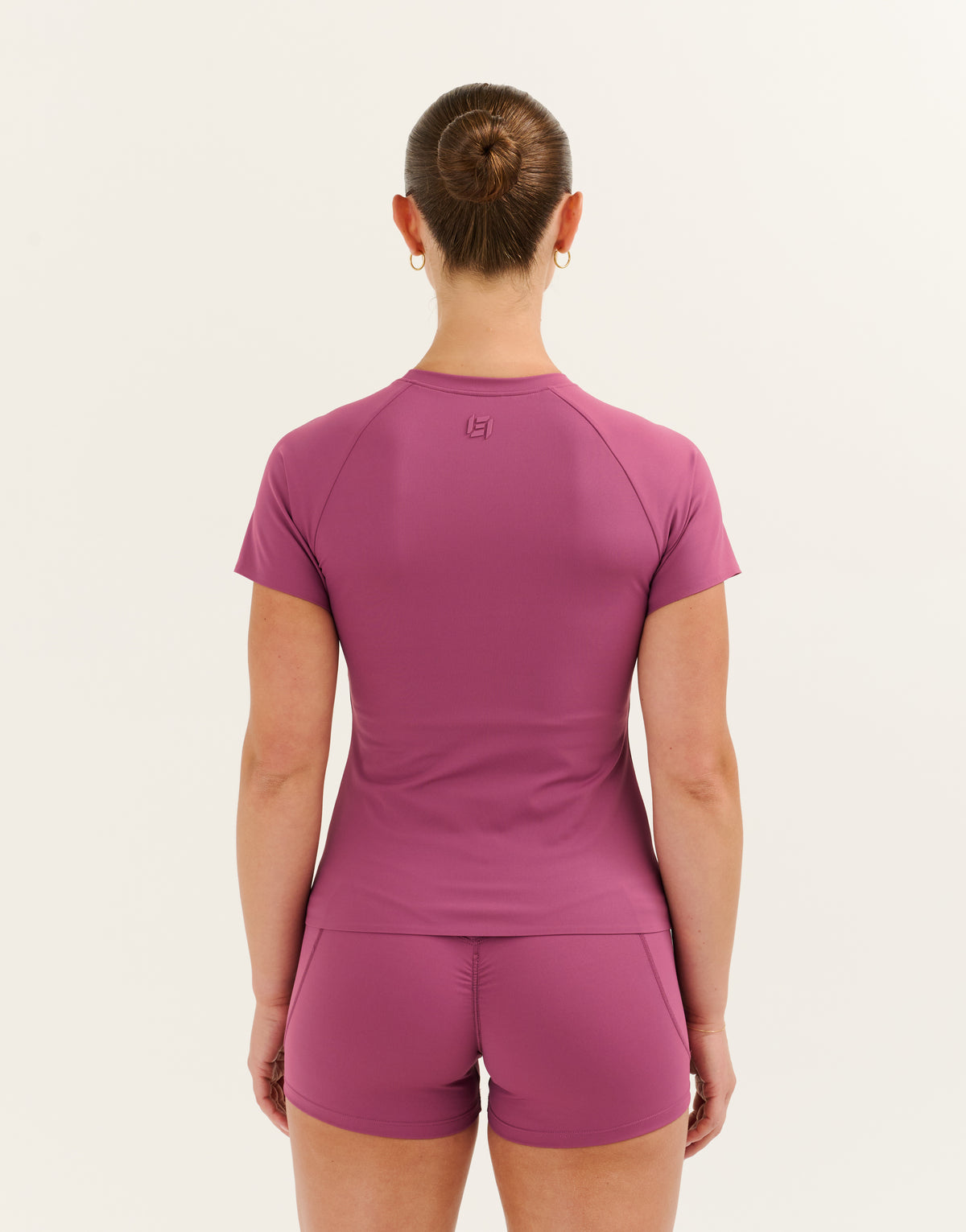 Nova Mesh Tee - Plum