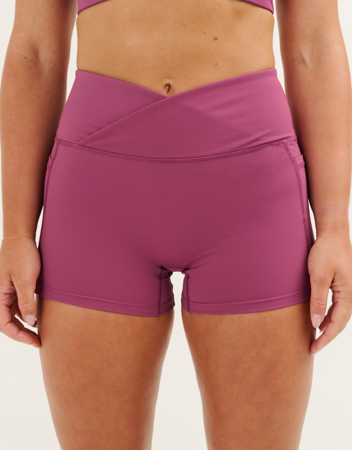 Nova Lycra® Shorts - Plum