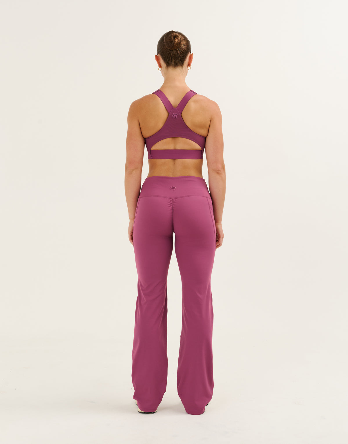 Nova Lycra® Straight Leg Pant - Plum