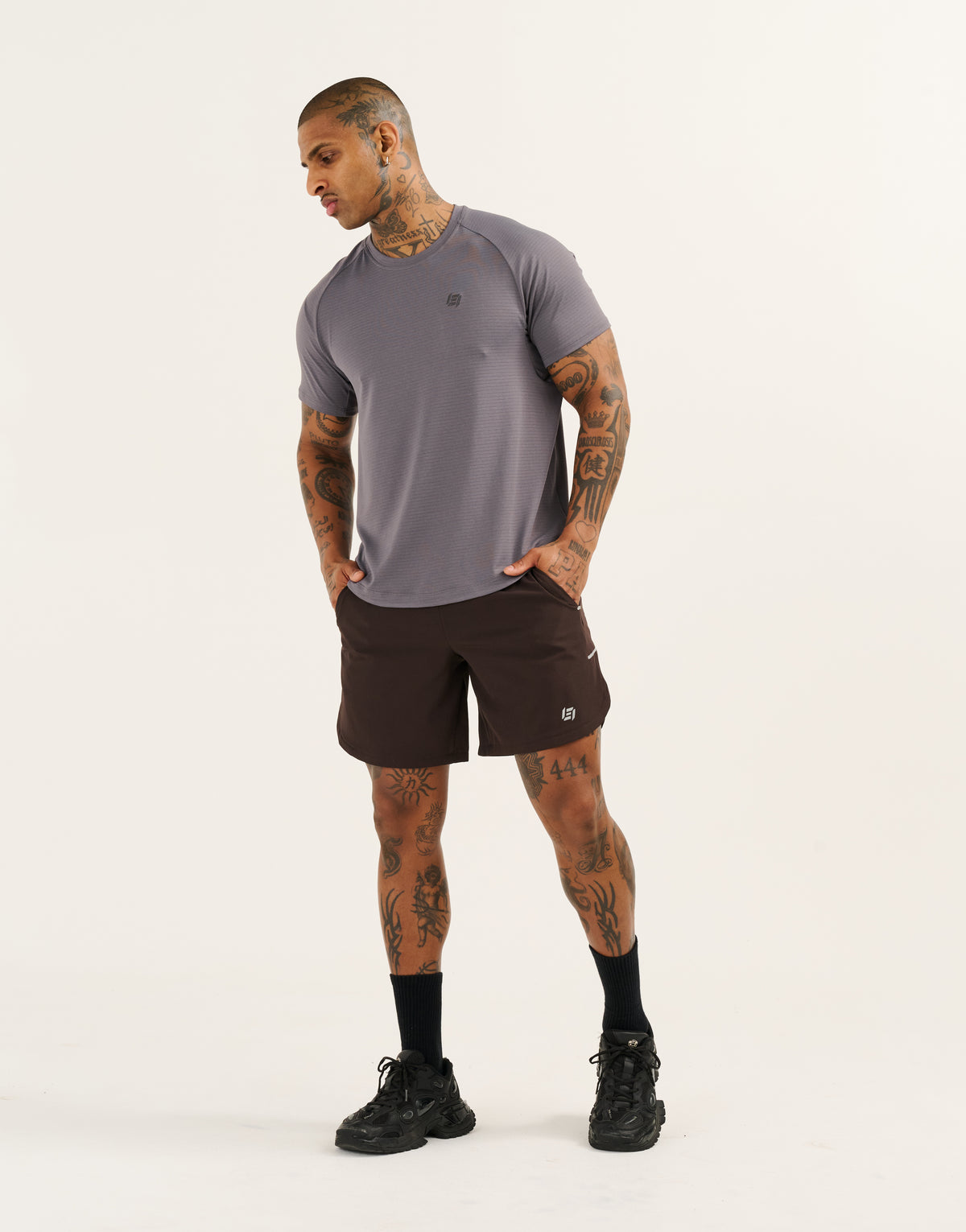 Performance Tee 28" - Slate Grey
