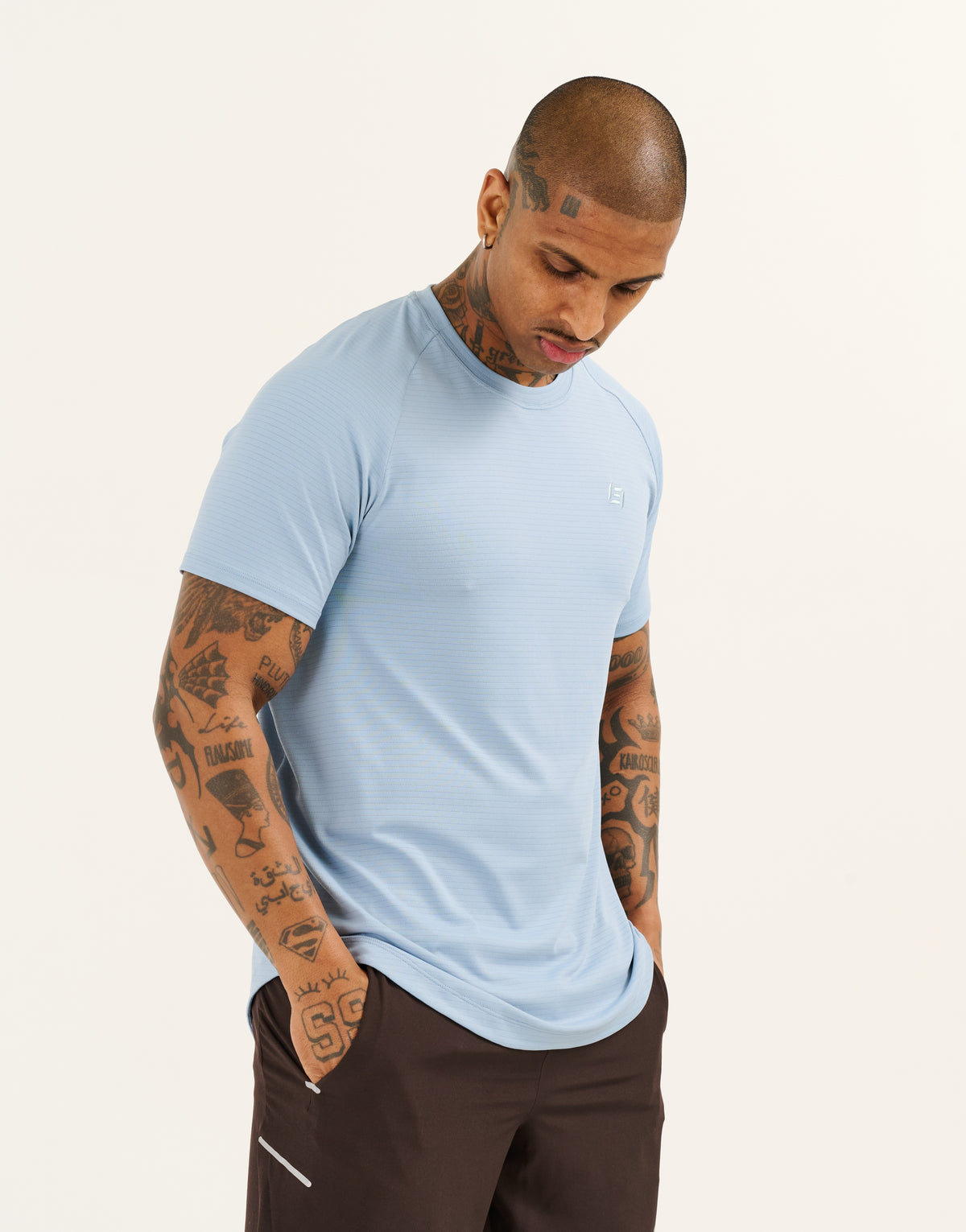 Performance Tee 30" - Dusty Blue