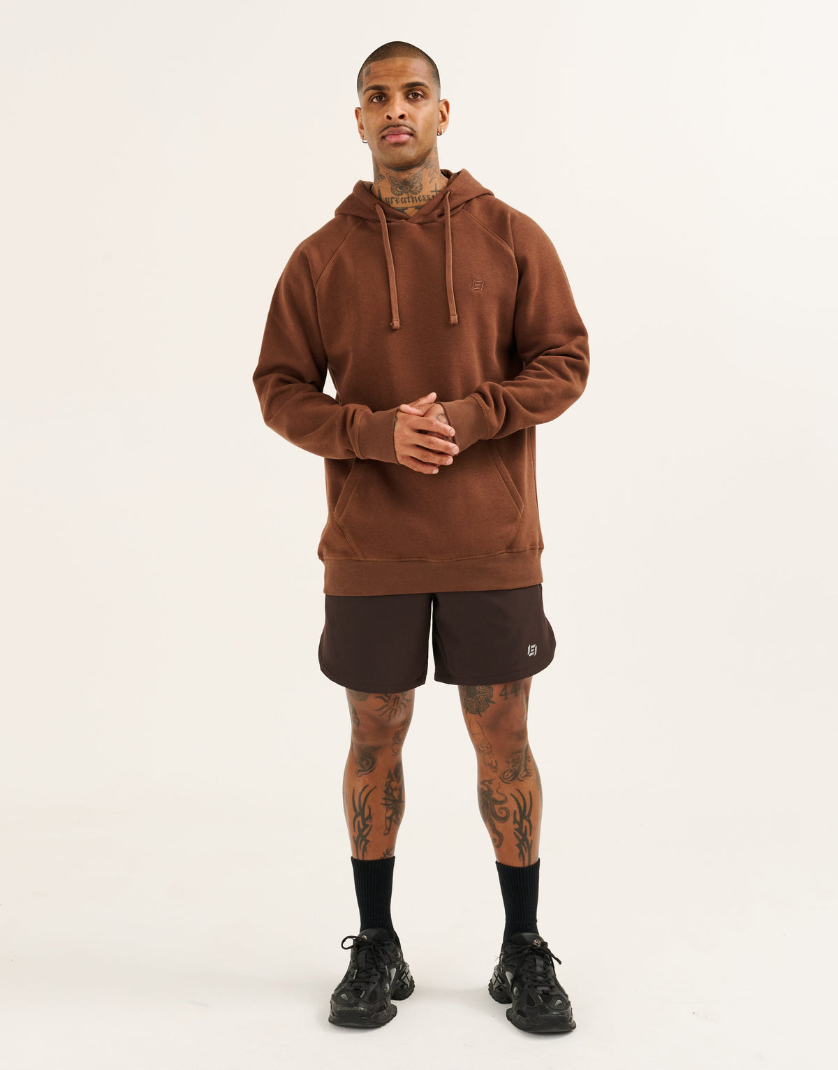 Recover Fleece Hoodie - Brown