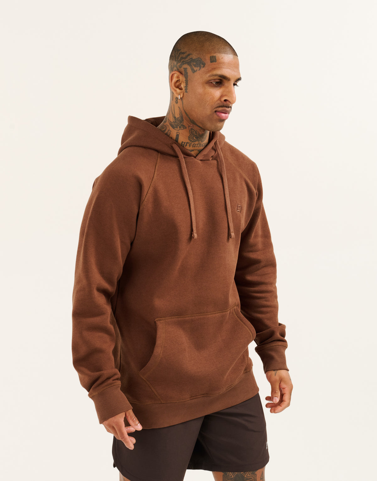 Recover Fleece Hoodie - Brown