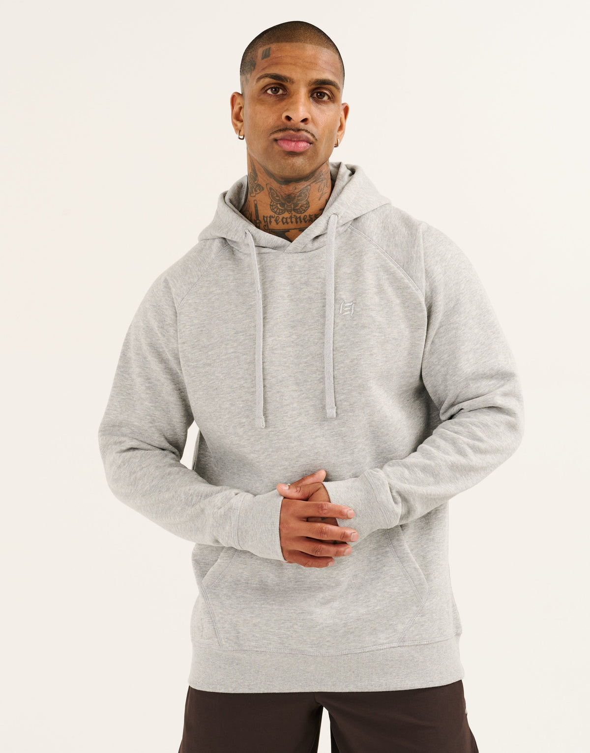 Recover Fleece Hoodie - Grey Marle