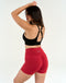 Echt Force Scrunch Shorts - Scarlet Red